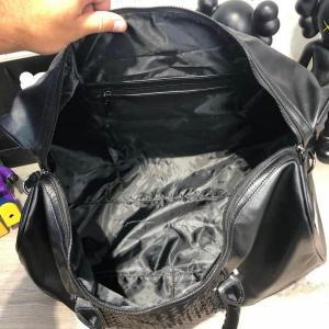 Фото Сумки Bottega Veneta Large Duffel Bag In Nero Intrecciato/Tuft VN