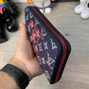 Фото Сумки Органайзер Louis Vuitton Zippy Monogram Upside Down Ink Navy