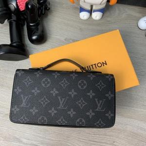 Фото Сумки Бумажник Louis Vuitton Zippy XL Monogram Eclipse