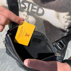 Фото Сумки Louis Vuitton Messenger Pochette Bosphore Damier Graphite