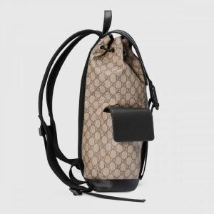 Фото Сумки Gucci Soft GG Supreme Backpack Beige/Ebony
