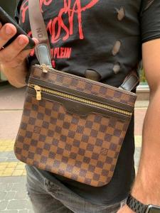 Фото Сумки Louis Vuitton Messenger Pochette Bosphore Damier Ebene