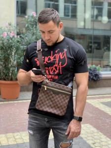 Фото Сумки Louis Vuitton Messenger Pochette Bosphore Damier Ebene