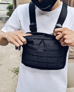 Фото Сумки Нагрудная сумка Пушка Огонь Chest черная