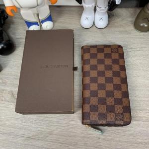 Фото Сумки Бумажник Louis Vuitton Zippy Vertical Damier Ebene