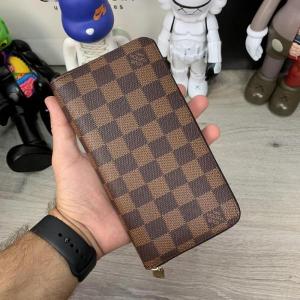 Фото Сумки Бумажник Louis Vuitton Zippy Vertical Damier Ebene
