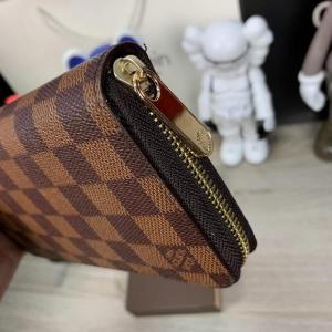 Фото Сумки Бумажник Louis Vuitton Zippy Vertical Damier Ebene