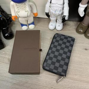 Фото Сумки Бумажник Louis Vuitton Zippy Vertical Damier Graphite