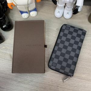Фото Сумки Бумажник Louis Vuitton Zippy Vertical Damier Graphite