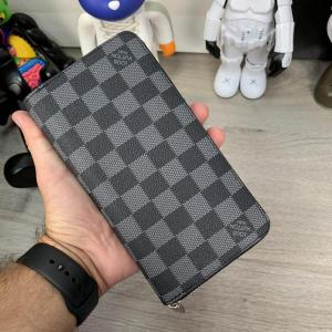 Фото Сумки Бумажник Louis Vuitton Zippy Vertical Damier Graphite