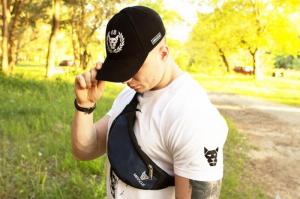 Фото Сумки Бананка Miracle light blue/white