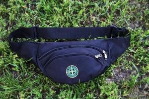 Фото Сумки Бананка Stone Island black