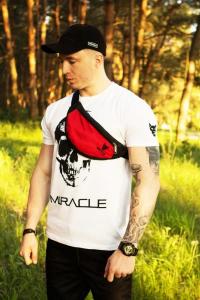 Фото Сумки Бананка Miracle light red/black