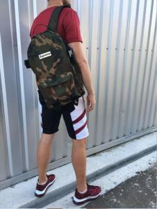 Фото Сумки Рюкзак турист камо Supreme