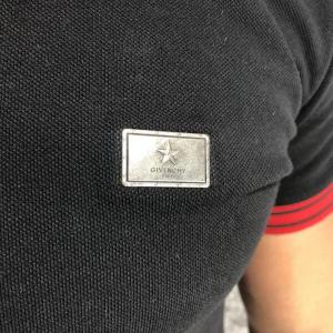 Фото Одежда Givenchy Polo Contrasted Band And Stars Black/Red