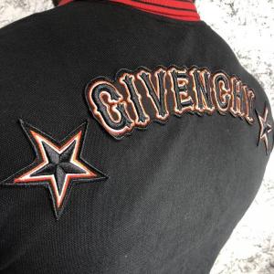 Фото Одежда Givenchy Polo Contrasted Band And Stars Black/Red