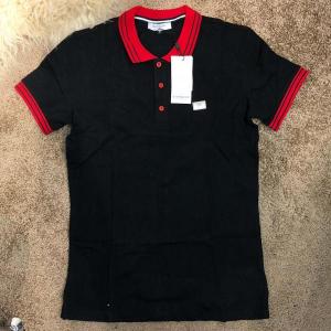 Фото Одежда Givenchy Polo Contrasted Band And Stars Black/Red