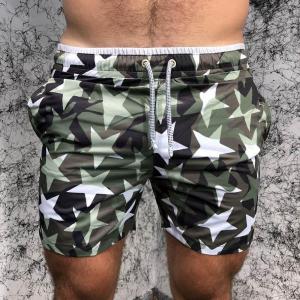 Фото Одежда Valentino Swimming Trunk CamoStars Green