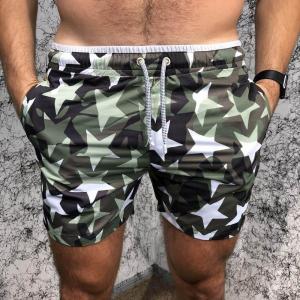 Фото Одежда Valentino Swimming Trunk CamoStars Green