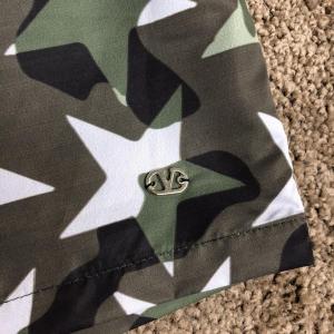 Фото Одежда Valentino Swimming Trunk CamoStars Green