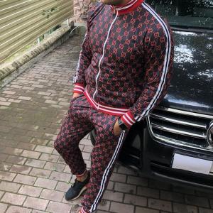 Фото Одежда Gucci Sport Suit GG Jacquard Black/Red