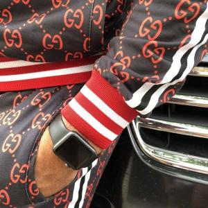 Фото Одежда Gucci Sport Suit GG Jacquard Black/Red
