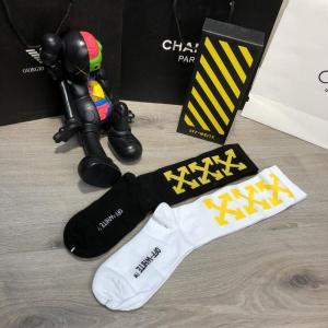 Фото Одежда Набор Носков Off White Pack 2 Black-Yellow/White-Yellow