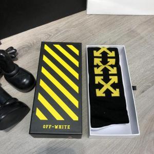 Фото Одежда Набор Носков Off White Pack 2 Black-Yellow/White-Yellow
