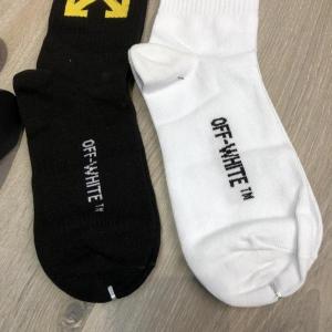 Фото Одежда Набор Носков Off White Pack 2 Black-Yellow/White-Yellow
