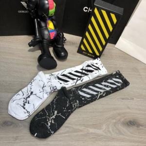 Фото Одежда Набор Носков Off White Pack 2 Black-Marble/White-Marble