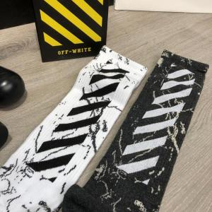 Фото Одежда Набор Носков Off White Pack 2 Black-Marble/White-Marble