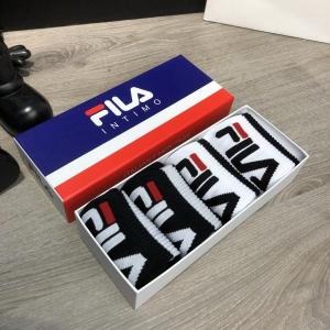 Фото Одежда Socks Fila Pack 4 White/Black