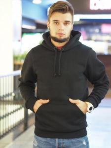 Фото Одежда Утепленное худи черное DNK