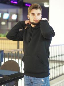 Фото Одежда Утепленное худи черное DNK