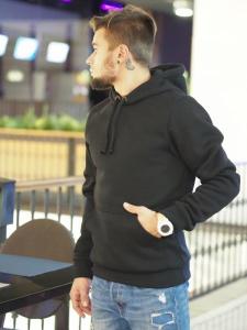 Фото Одежда Утепленное худи черное DNK