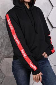Фото Одежда Худи Supreme черный