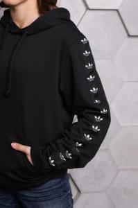 Фото Одежда Худи Adidas черный с черным