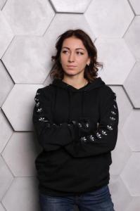 Фото Одежда Худи Adidas черный с черным