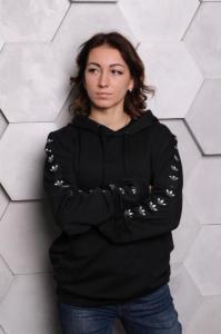 Фото Одежда Худи Adidas черный с черным