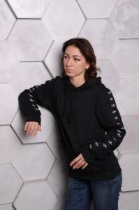 Фото Одежда Худи Adidas черный с черным