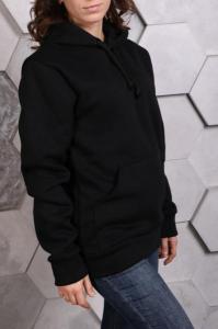 Фото Одежда Худи черные не утепленный вариант