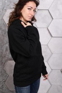 Фото Одежда Худи черные не утепленный вариант