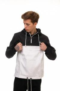 Фото Одежда Анорак Fred Perry ч/б