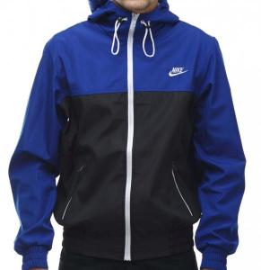 Фото Одежда Ветровка Nike сине-черная