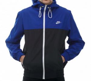 Фото Одежда Ветровка Nike сине-черная