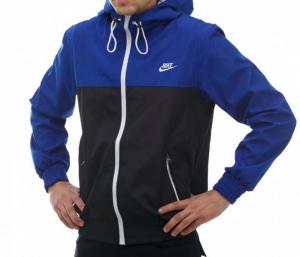 Фото Одежда Ветровка Nike сине-черная