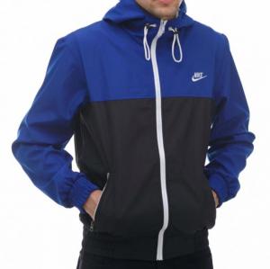 Фото Одежда Ветровка Nike сине-черная