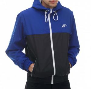 Фото Одежда Ветровка Nike сине-черная