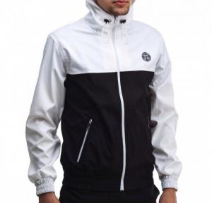 Фото Одежда Ветровка Stone Island бело-черная