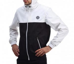Фото Одежда Ветровка Stone Island бело-черная